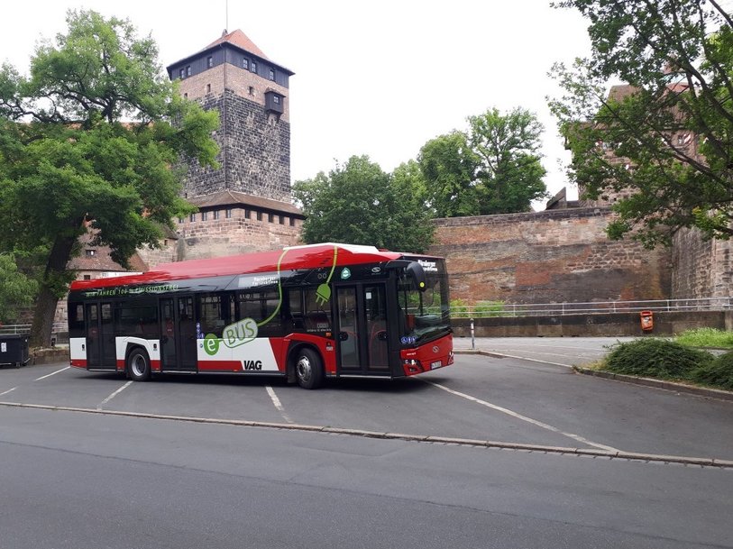 Siemens supports sustainable urban transport with eBus charging infrastructure in Nuremberg